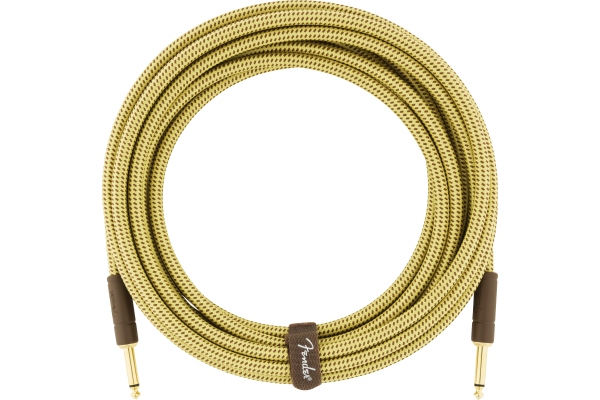 Deluxe Series Instrument Cable Straight/Straight 10' Tweed Deluxe Series Instrument Cable Straight/Straight 10' Tweed