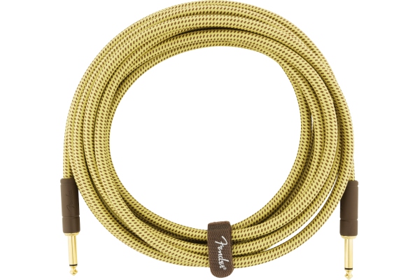 Deluxe Series Instrument Cable Straight/Straight 15' Tweed Deluxe Series Instrument Cable Straight/Straight 15' Tweed