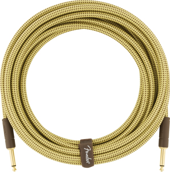 Fender Deluxe Series Instrument Cable Straight/Straight 18.6' Tweed
