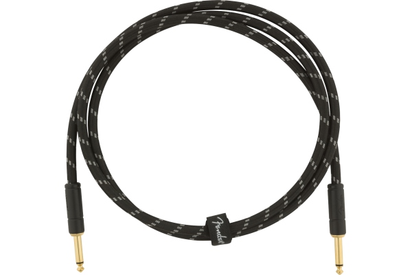 Deluxe Series Instruments Cable Straight/Straight 5' Black Tweed Deluxe Series Instruments Cable Straight/Straight 5' Black Tweed
