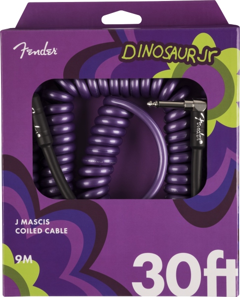 Fender J Mascis Coil Cable 30' Purple