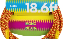 Cablu de Instrument Fender MonoNeon Instrument Cable 18.6' Orange