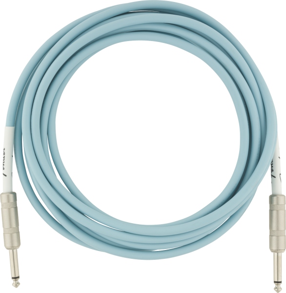 Fender Original Series Instrument Cable 15' Daphne Blue