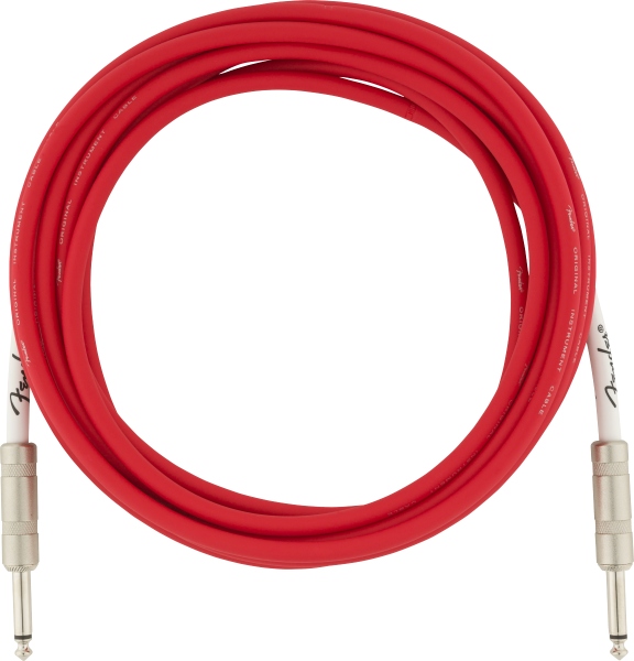 Fender Original Series Instrument Cable 15' Fiesta Red