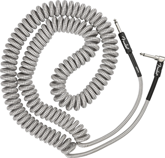 Fender Professional Series Coil Cable 30' White Tweed