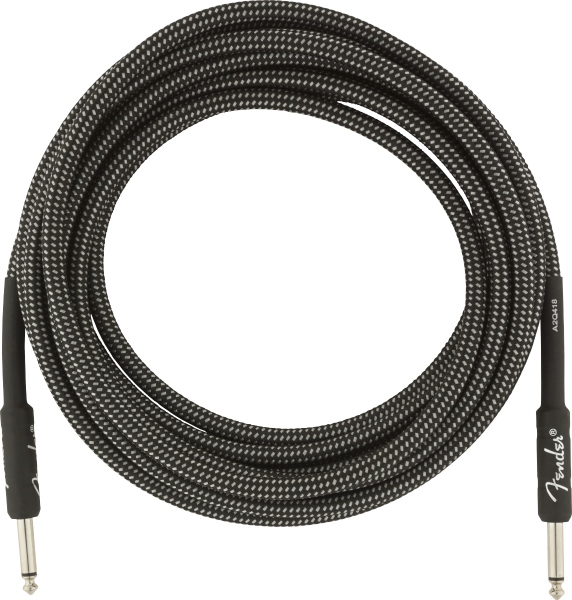 Fender Professional Series Instrument Cable 15' Gray Tweed