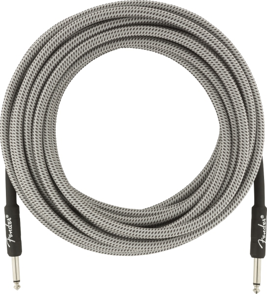 Fender Professional Series Instrument Cable 25' White Tweed