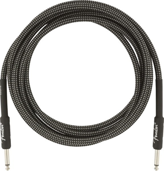 Fender Professional Series Instrument Cables 10' Gray Tweed