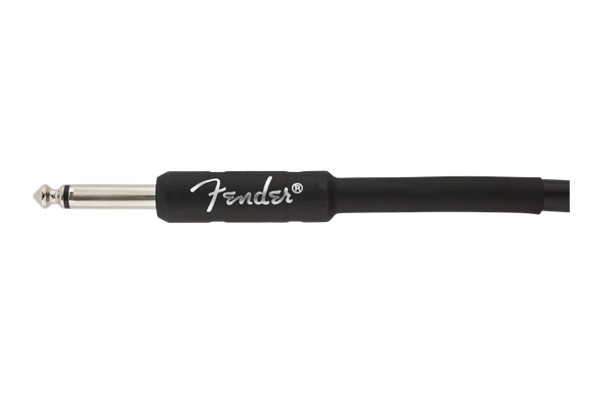 Cablu de Instrument Fender Professional Series Instrument Cables Straight/Angle 25' Black