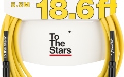 Cablu de Instrument Fender Tom DeLonge 18.6' To The Stars Instrument Cable Graffiti Yellow