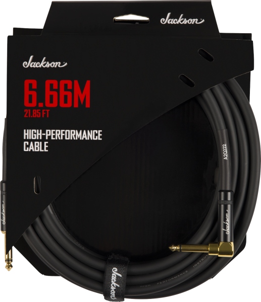Jackson High Performance Cable Black 21.85'