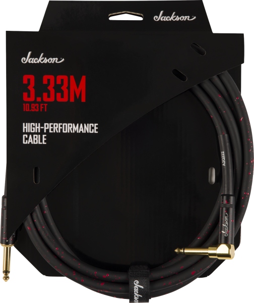 Jackson High Performance Cable Black and Red 10.93' (3.33 m)