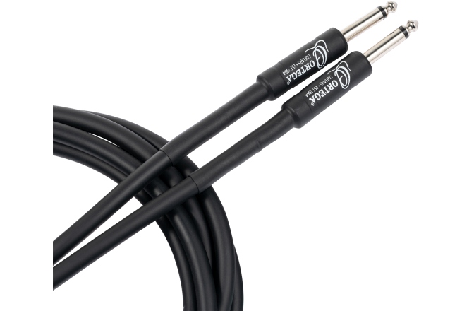 Cablu de instrument Ortega Economy Instrument straight/straight 4.5 m