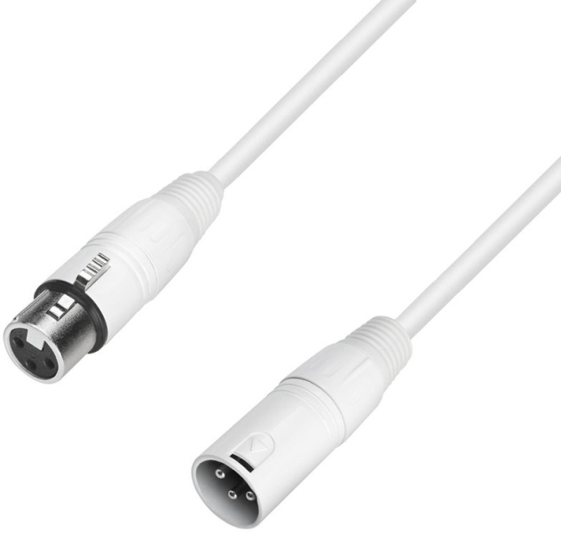 Adam Hall 4Star Mic XLR 10m White