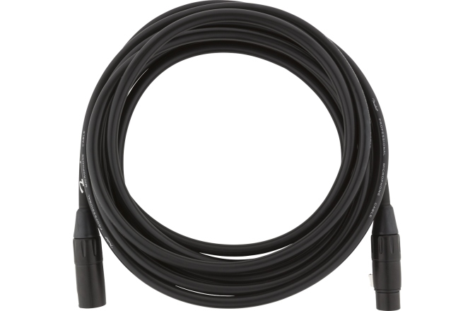 Cablu de Microfon Fender Professional Series Microphone Cable 15' Black