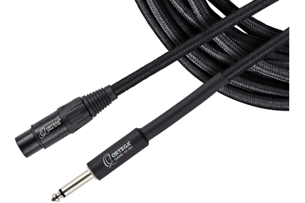Ortega Mic cable XLRf-TSm 9 m