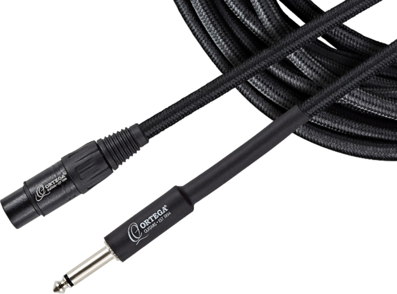 Ortega Mic cable XLRf-TSm 9 m