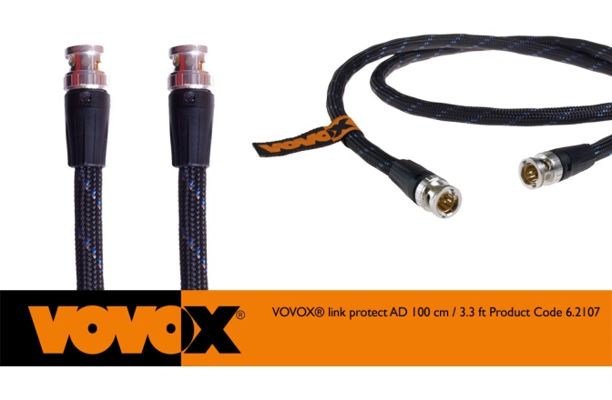 Cablu digital ecranat BNC-BNC Vovox Link protect AD BNC 100