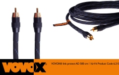 Cablu digital ecranat RCA-RCA Vovox Link protect AD 500