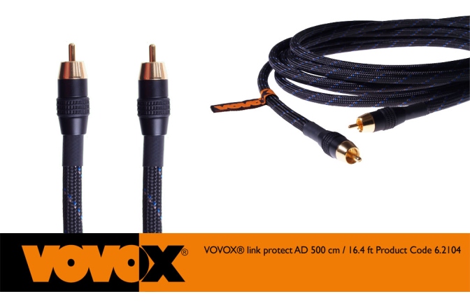 Cablu digital ecranat RCA-RCA Vovox Link protect AD 500