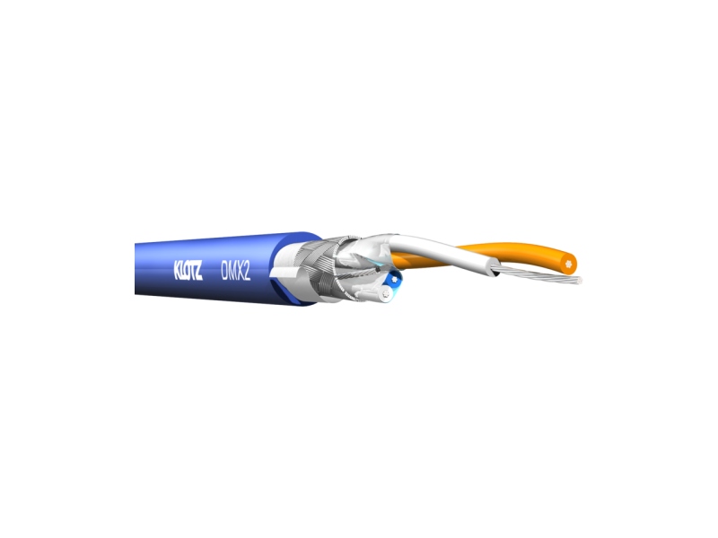 Klotz 2-pair DMX cable2x 2x 0.22 mm² - PVC - blue - 100 m