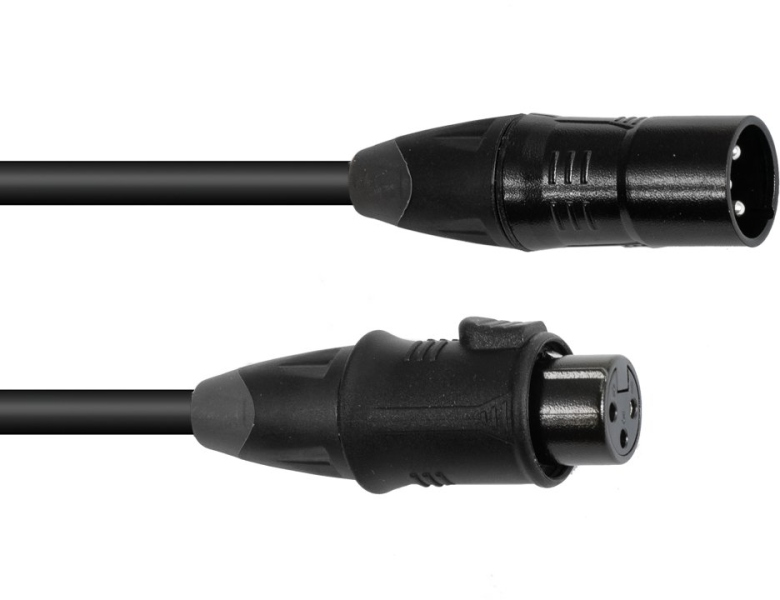 Eurolite DMX cable EC-1 3pin 5m bk