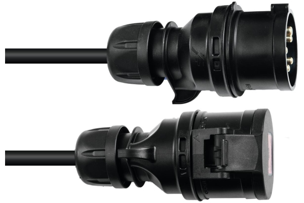 CEE Extension 16A 5x2.5 5m Black Edition CEE Extension 16A 5x2.5 5m Black Edition