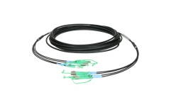 Cablu fibră optică Klotz 4x FC/APC to 4x FC/APC breakout patch cableFiberLink - single-mode OS2 - 10 m