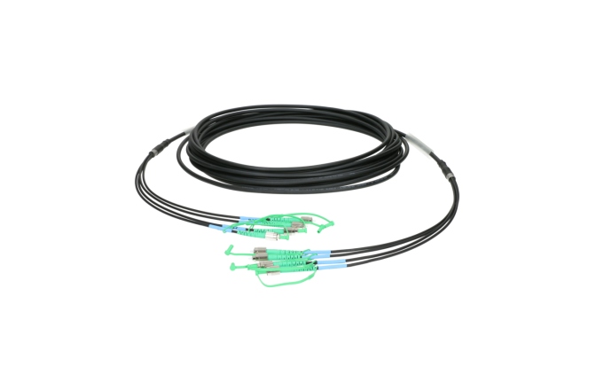 Cablu fibră optică Klotz 4x FC/APC to 4x FC/APC breakout patch cableFiberLink - single-mode OS2 - 10 m