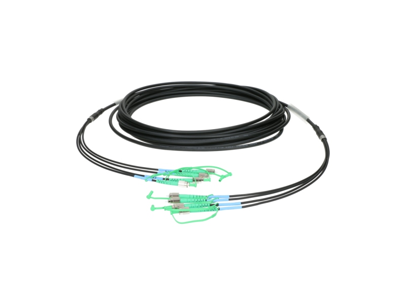 Klotz 4x FC/APC to 4x FC/APC breakout patch cableFiberLink - single-mode OS2 - 10 m