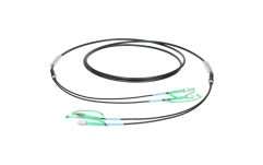 Cablu fibră optică OS2 Klotz 2x FC/APC to 2x FC/APC breakout patch cableFiberLink - single-mode OS2 - 50 m