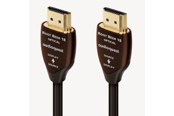 Root Beer Active Optical Cable 15m HDMI 4K 
