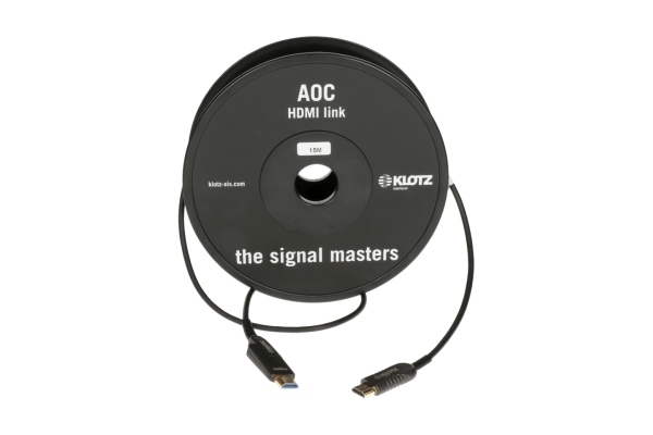 HDMI 2.0 AOC Link - active optical cable with detachable HDMI-A to HDMI-D adapter - 20 m HDMI 2.0 AOC Link - active optical cable with detachable HDMI-A to HDMI-D adapter - 20 m