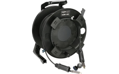 Cablu HDMI 8K blindat Klotz HDMI 2.1 AOC drum - active optical cablearmoured - plugs with protective caps - 100 m