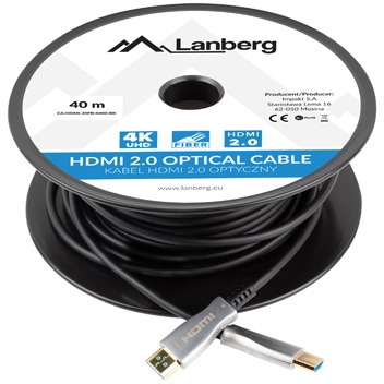 Lanberg Active Optical Cable HDMI 40m 4K