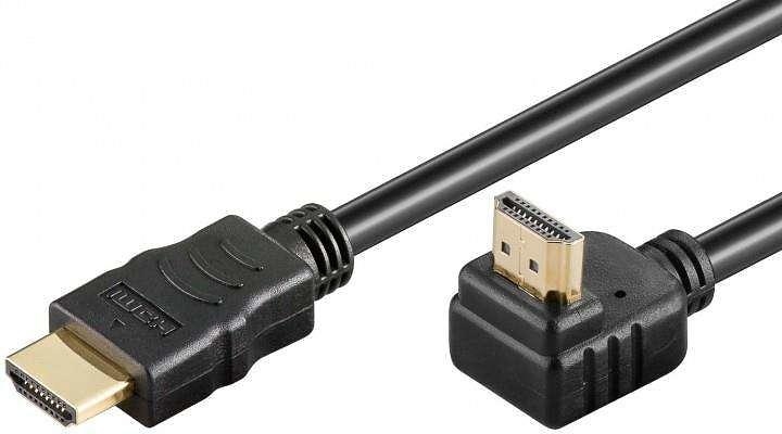 Cablu HDMI tata la HDMI tata cotit 1.5m