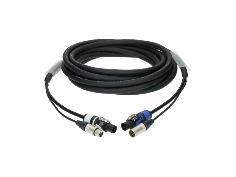 Klotz audio & power 3G1.5 hybrid cableXLR 3p + powerCON - 20 m