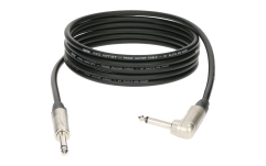 Cablu instrument profesional Klotz PRO ARTIST professional guitar cable with jacks from nickel and nickel-plated contacts - by Neutrik® - 9 m - straight - angled