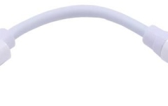 Cablu Lightning - Jack mic Well Adaptor Lightning tata - 3.5mm mama 10cm