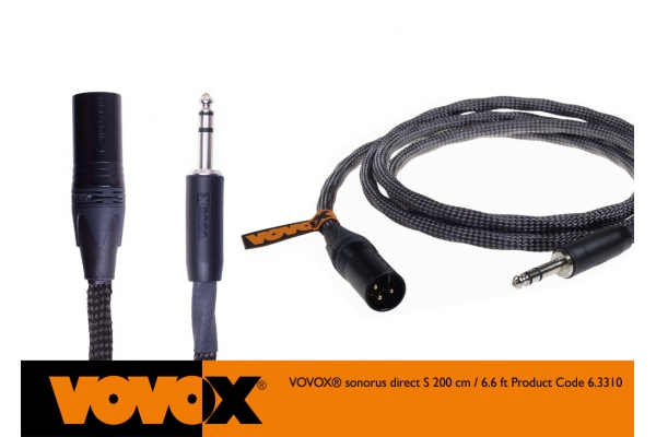 Vovox Sonorus Direct S TRS-XLRm 200