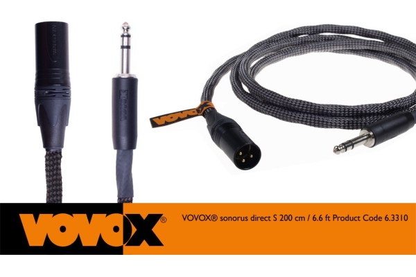 Vovox Sonorus Direct S TRS-XLRm 200