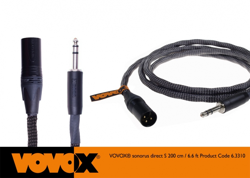 Vovox Sonorus Direct S TRS-XLRm 200