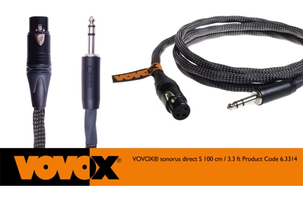 Vovox Sonorus Direct S XLRf-TRS 100