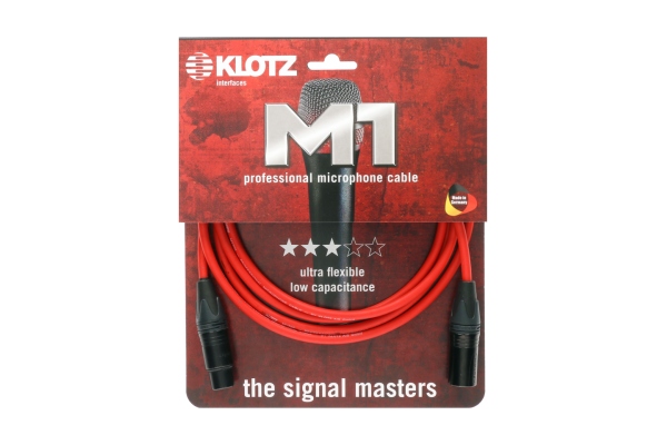 M1 ProMic Cable - Red - 3m