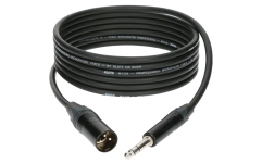 Cablu microfon profesional Klotz professional analog audio cable - balancedwith male XLR by Neutrik® to balanced jack plug - 5 m