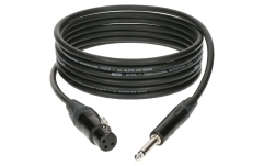Cablu microfon profesional Klotz professional analog audio cable - unbalanced with female XLR by Neutrik® to unbalanced jack plug - 2 m