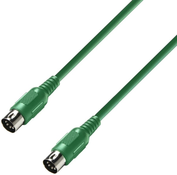Adam Hall 3 STAR MIDI 0075 GREEN