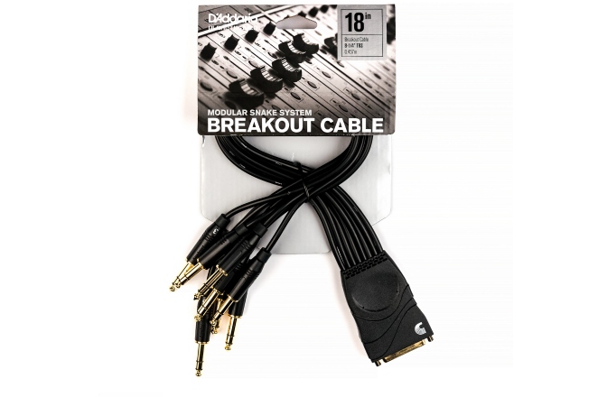 Cablu multicore Daddario Modular Snake TRS Breakout
