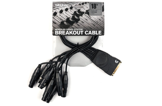 Cablu multicore Daddario Modular Snake XLR Female Breakout