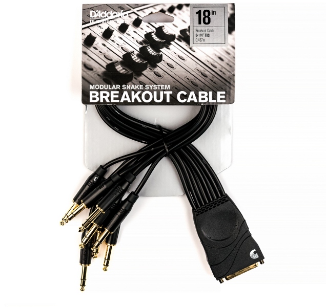 Daddario Modular Snake XLR Male Breakout